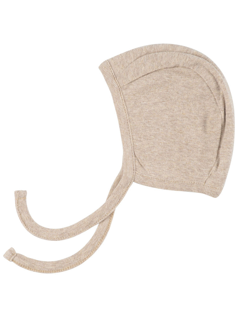 newborn bonnet - oat