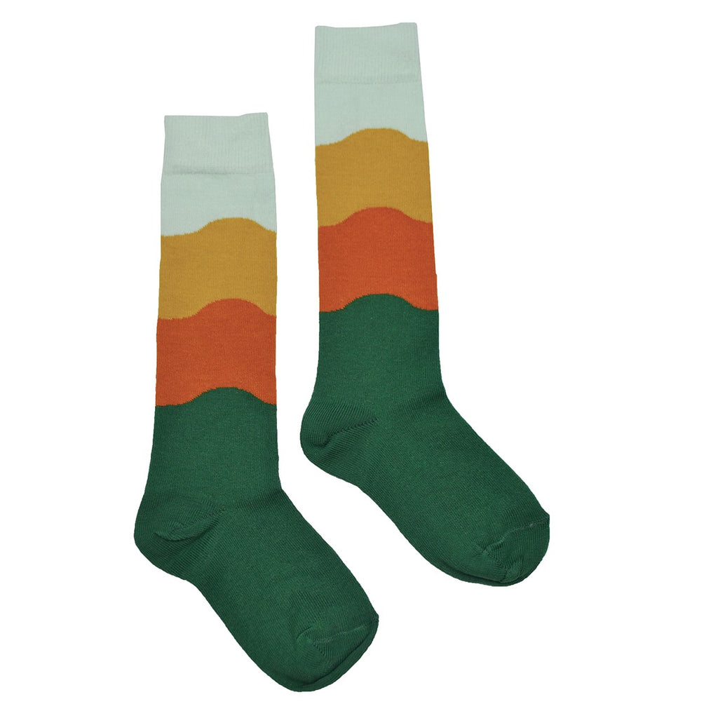 Knee Socks - waves