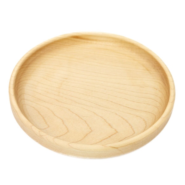 wooden children's plate - maple