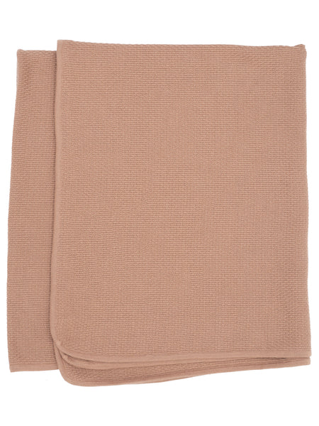 Serendipity Organics Knit Blanket - Terracotta