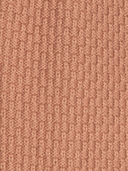 Serendipity Organics Knit Blanket - Terracotta